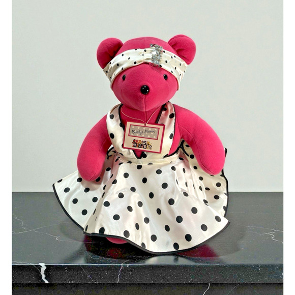 Bearilyn Monroe North American Bear Co. 22" Pink Plush Bear 1979 VIB Vintage - Picture 1 of 9